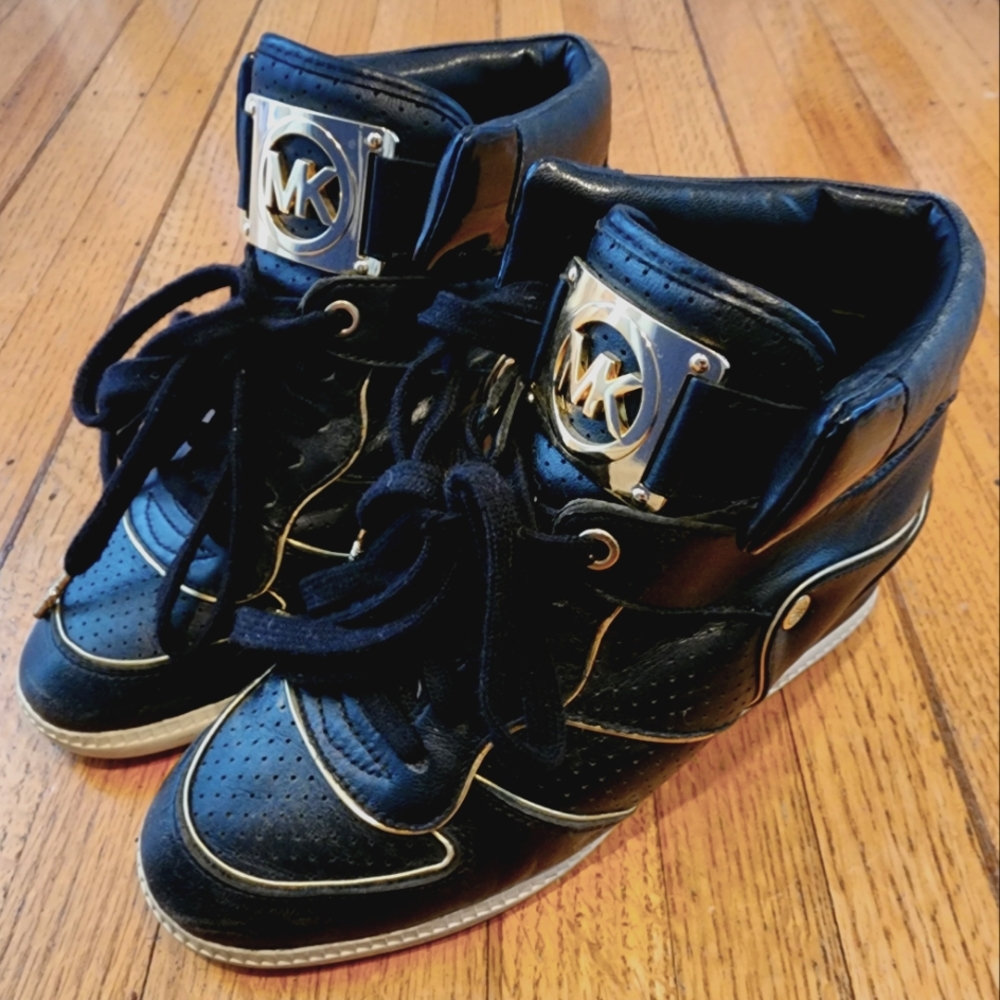 Michael kors wedge sneakers